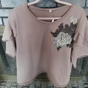 Dusty Rose Crop Top